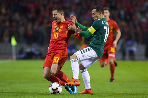 Los 5 apuntes partido Bélgica vs México, Amistoso
