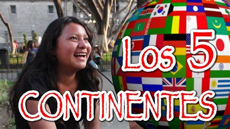 Los 5 Continentes Del Mundo | La Gente Opina | Cobenant ...