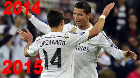 Los 9 goles de Chicharito con el Real Madrid 2014/2015 ...