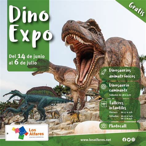 Los Alfares acoge una gran exposición de dinosaurios | SER ...