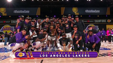 Los Angeles Lakers 2020 NBA Finals Champions Wallpapers Wallpaper Cave