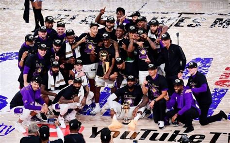 Los Angeles Lakers consiguen campeonato de la NBA 2020 – Crad ...