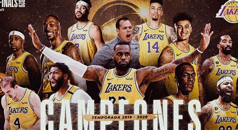 ¡Los Ángeles Lakers son los campeones de la NBA! Llegaron a 17 títulos ...