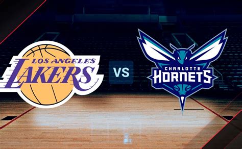 Los Angeles Lakers vs. Charlotte Hornets EN VIVO ONLINE por la NBA ...