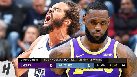 Los Angeles Lakers vs Memphis Grizzlies   Full Game Highlights ...