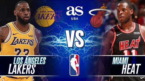 Los Angeles Lakers vs Miami Heat, partido en vivo, NBA   AS USA