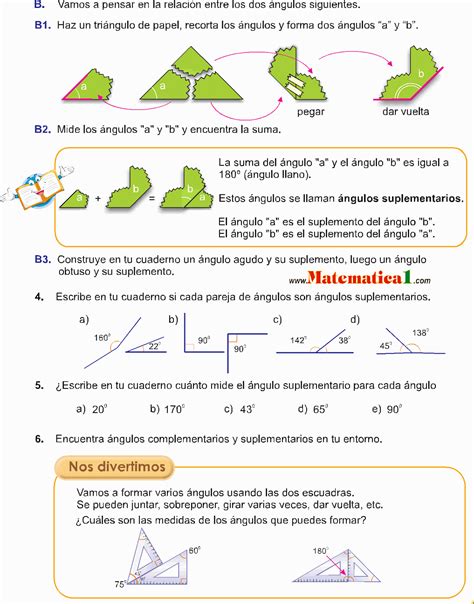 LOS ÁNGULOS EJEMPLOS RESUELTOS DE GEOMETRÍA DE QUINTO DE ...