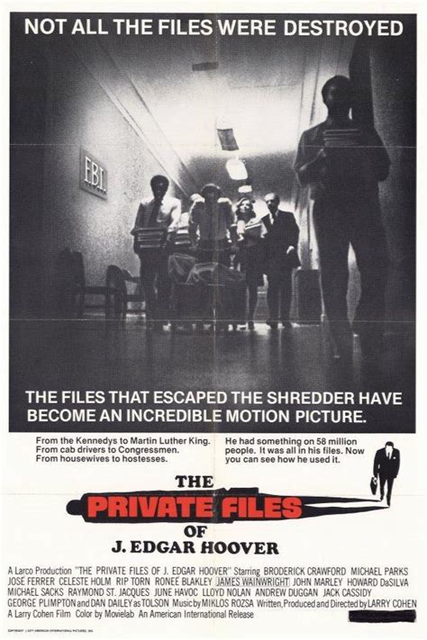 Los archivos privados de Hoover  1977    FilmAffinity