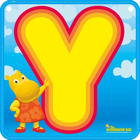 Los Backyardigans: Ultimas letras del Abecedario Backyardigans