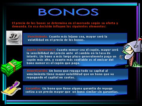 Los bonos, generalidades   Monografias.com