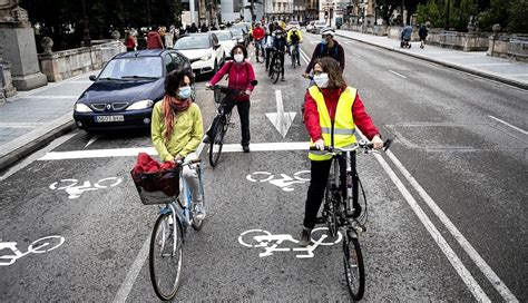 Los ciclistas reclaman que las ciclocalles sean definitivas | Noticias ...