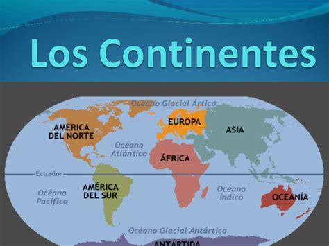 Los continentes