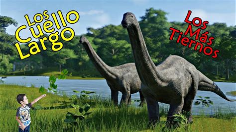 Los Cuello Largo. Los Dinosaurios Más Tiernos.   YouTube