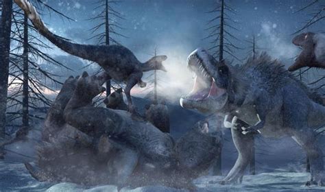 Los dinosaurios murieron en medio del frío y la oscuridad