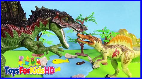Los Dinosaurios para niños Spinosaurus   Videos de ...
