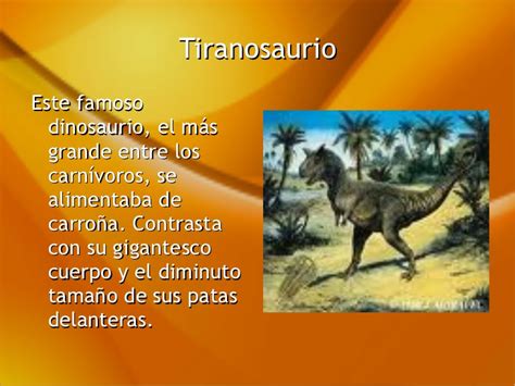 Los dinosaurios y su historia