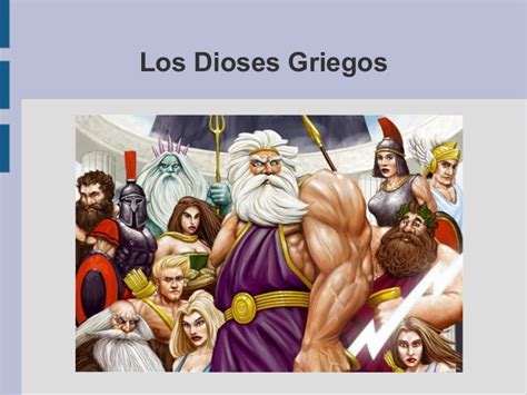 Los dioses griegos