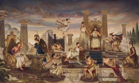 Los dioses olímpicos de la mitología griega   Agencia Peru