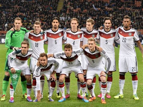 Los dorsales definitivos de la Selección Alemana para el ...