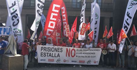 Los funcionarios de Prisiones se concentrarán en Madrid contra la ...