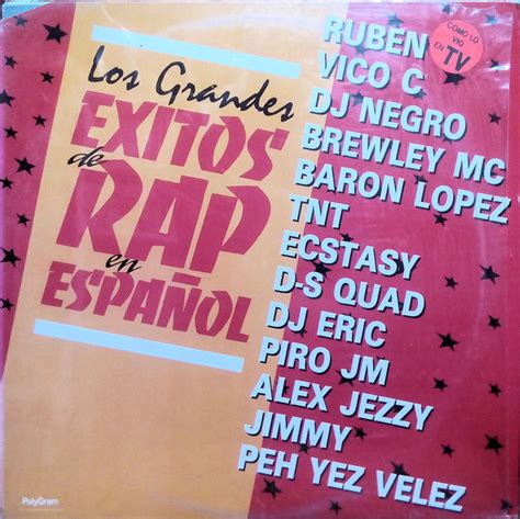 Los Grandes Éxitos De Rap En Español  1991, Translucent ...