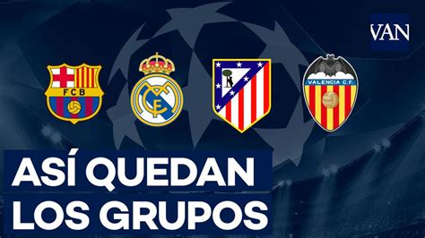 Los Grupos de la Champions League 2018/19