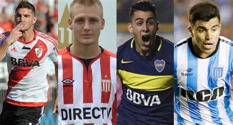 Los jugadores más caros del fútbol argentino en 2017
