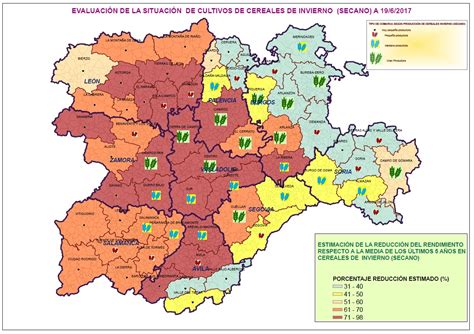 Los mapas de la sequía de Castilla y León | Agronews ...