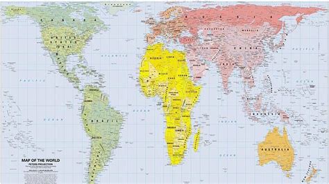 Los mapas no son tan fieles al mundo como creemos: Mercator contra Peters