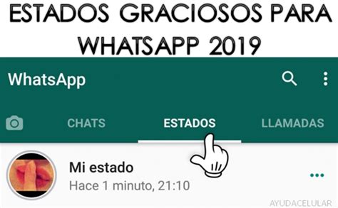 Los mejores estados graciosos para WhatsApp 2019   Ayuda ...
