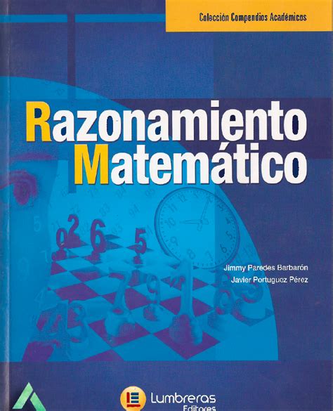Los mejores libros de ingeniería en PDF: RAZONAMIENTO MATEMÁTICO