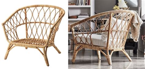 Los mejores sillones de mimbre Ikea para tu salón o terraza