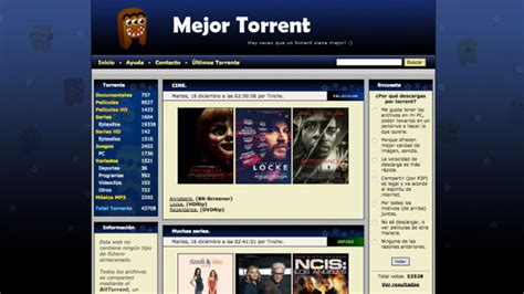 Los mejores sitios para descargar torrents en Español
