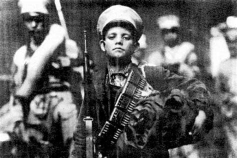 Los niños que participaron en la Revolución Mexicana