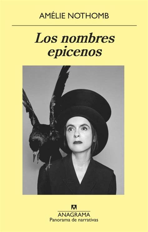 LOS NOMBRES EPICENOS | AMELIE NOTHOMB | Comprar libro ...