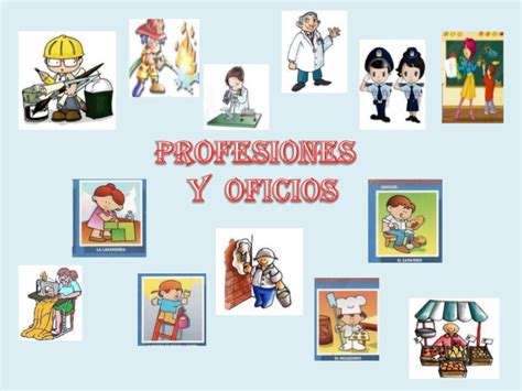 Los oficios y las profesiones. | Blog Español CE1