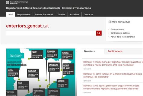 Los portales de ayuntamientos, Gobierno y Generalitat suspenden en idiomas