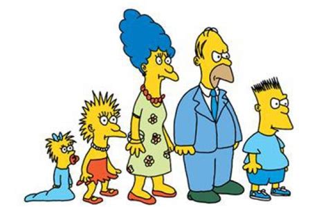 LOS SIMPSON   El primer episodio de Los Simpson fue así en ...