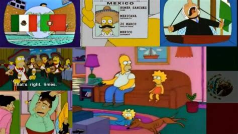 Los Simpson, España doblando con acento mexicano 1/2   YouTube