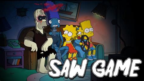 LOS SIMPSON ESTAN EN PROBLEMAS | Marge Saw Game   YouTube