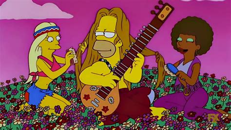 Los Simpson Homero Hippie  completo    YouTube