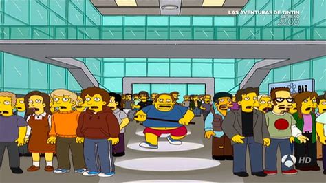 Los Simpsons en Castellano   Mensaje de Steve Mobs  Maple ...