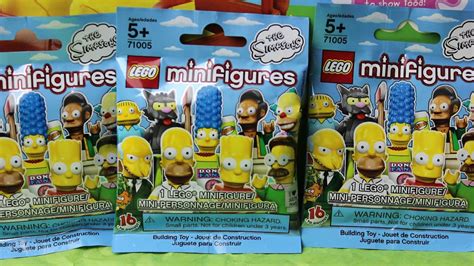Los Simpsons LEGO Mini Figuras Blind Bags|Lego Bolsitas ...