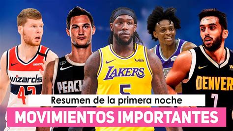 Los Traspasos y fichajes de la NBA 2020