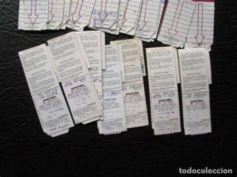 lote 19 antiguos billetes tickets tren bonotren   Comprar ...