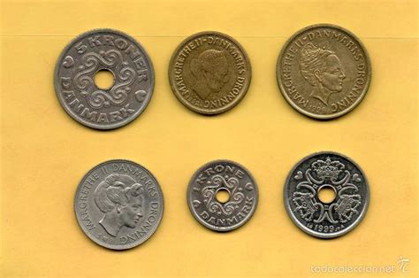 lote 6 monedas danesas danmark dinamarca copenh   Comprar ...