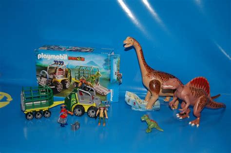 Lote playmobil dinosaurios DINOS 5236 completo + 2 ...