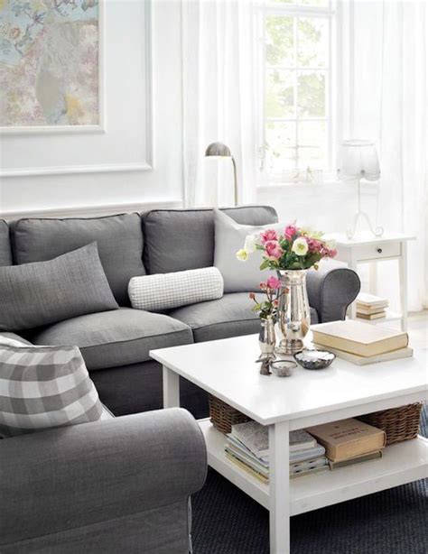 Love the look of this gray IKEA living room. | Home Decor in 2019 ...