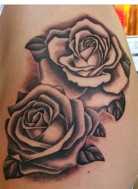 Love these roses! | Rose tattoos for men, Rose tattoos, Rose tattoo