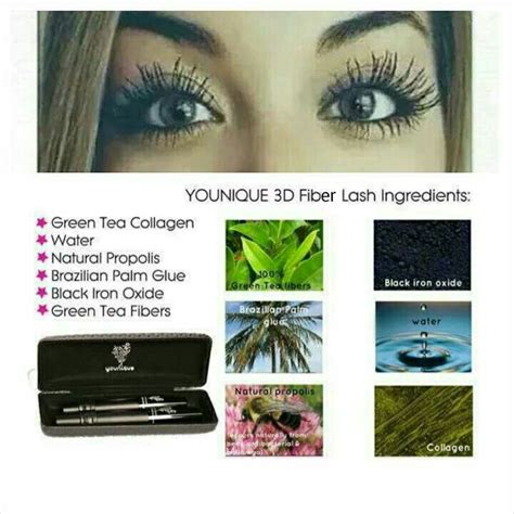 Love this stuff! rachelmariewithyounique.com | Younique, Fiber lashes ...